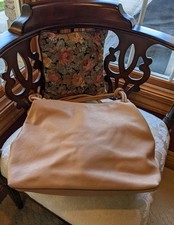 Vince Camuto Brann Pebbled Leather Hobo in Dusty Rose