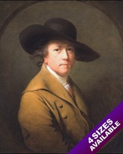 MASTER ARTIST JOSEPH WRIGHT OF DERBY PORTRAIT PAINTING ART REAL CANVAS PRINT
