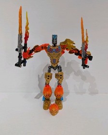 LEGO Bionicle 71308 Tahu Uniter of Fire & 71303 Ikir Creature of Fire Incomplete