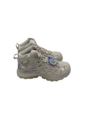 Columbia Men Crestwood Mid WP Hiking Boot BI5371-020 Light Cloud Size 9 WIDE