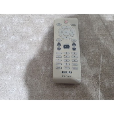 Philips Handfernbedienung silber kabellos für DVD3040, DVD3140 DVD-Player