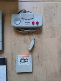 Amstrad GX 4000 Video Game Console Burnin' Rubber and original box and instructi