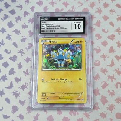 CGC 10 Shinx / Sheinux   NXD 43/99 (Cracked Ice Holo) | Next Destinies (EN)