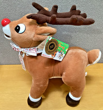 RUDOLPH RED NOSED REINDEER Plush 50th Song Anniversary Misfit Toys 1999 Vintage
