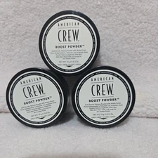 Lot  of 3 AMERICAN CREW Boost Powder | Texturizing Volumizing Matte Finish NEW