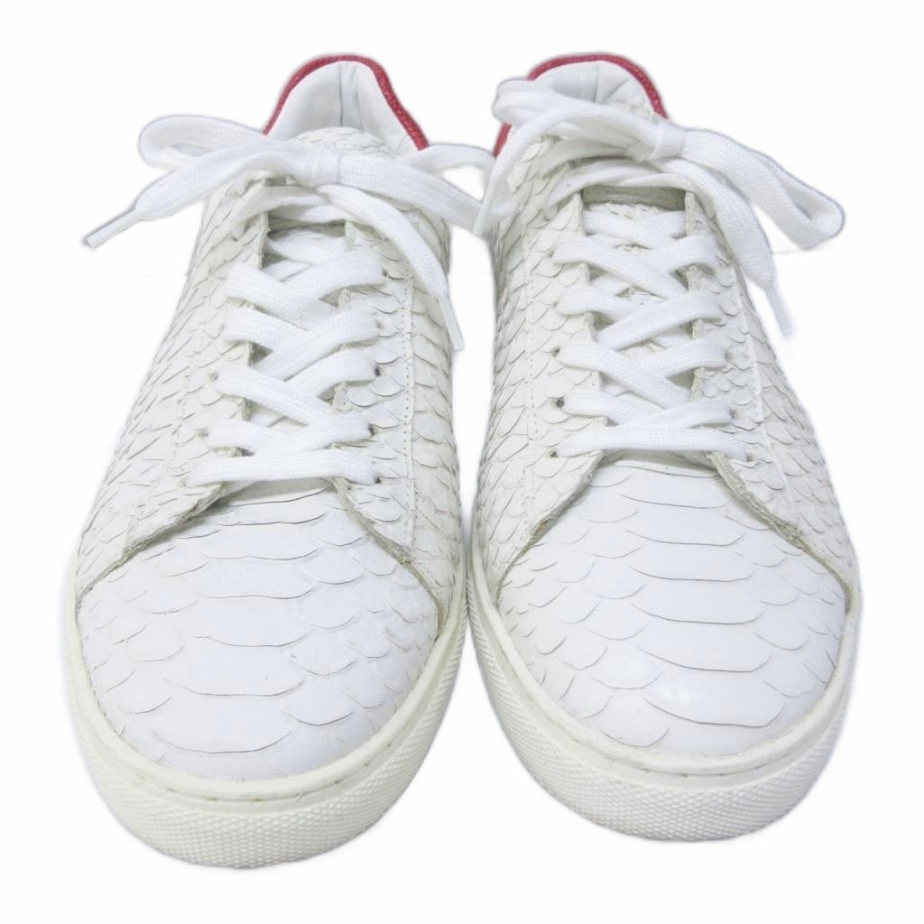 DSQUARED2 Sneakers Python Leather Low Cut Logo Pl… - image 5