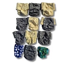 GroVia Reusable Hybrid Baby Cloth Diaper Snap Shell Lot Gender Neutral