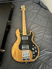 Music Man StingRay 4-String Electric Bass Natural Ash Maple RH w/ Hard Case