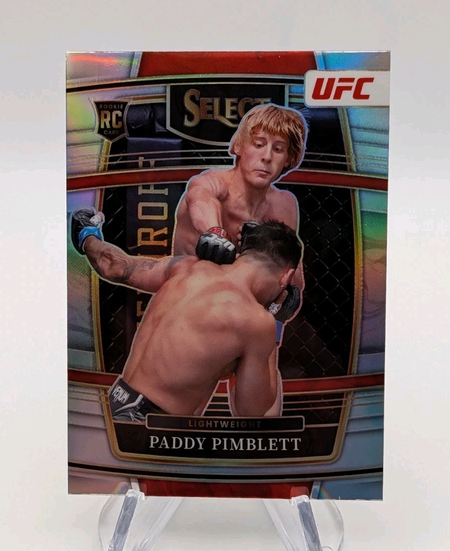 Paddy Pimblett 2022 Panini Select UFC Concourse Silver Prizm RC SP #61