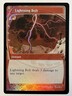 Lightning Bolt Future Sight Foil Promo Secret Lair Festival In A Box MTG NM