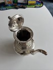 Reed & Barton 3602 Silverplate Hollowware Tea Coffee Pot Floral Pattern — photo 2