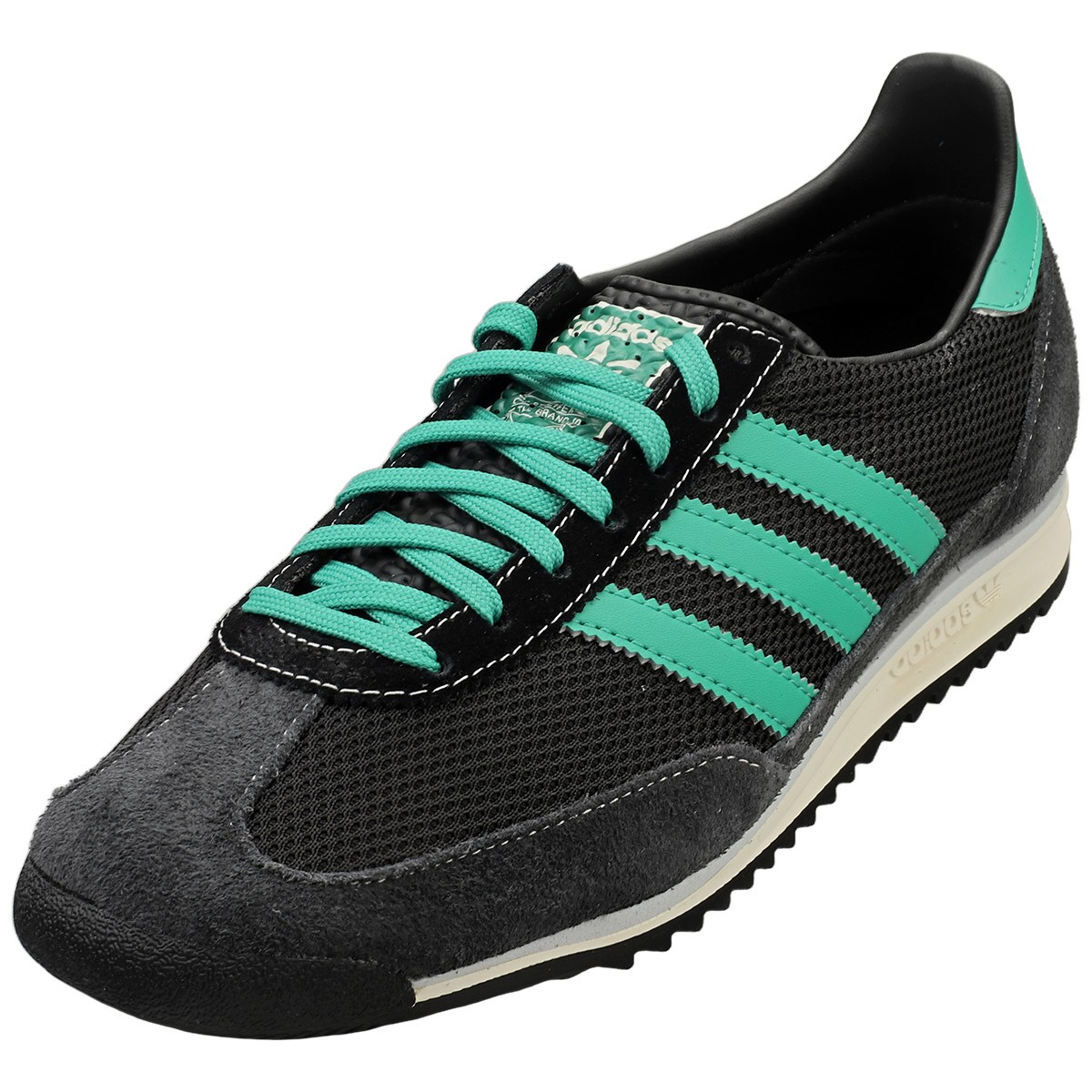 Adidas SL 72 OG Donna Nero Verde Trainers - 37 1/3 EU