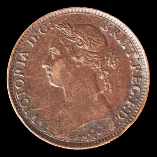 1890 Victoria Farthing — photo from the most recent tracked eBay sale