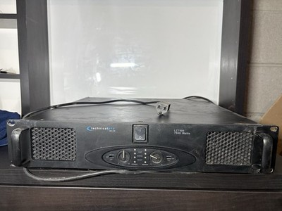 Technical Pro LZ7500 2U Professional 2-Ch. Power Amplifier Tested/Works