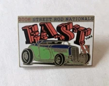 NSRA 2008 Street Hot Rod Nationals East Collectible Pin - York, PA