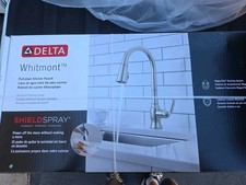 Delta Whitmont Single Handle Pull-Down Kitchen Faucet in Stainless