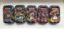 Pokémon Mega Heros Mini Tin x 5 Brand New Factory Sealed ✅🚚 Free shipping 