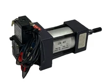 Lin-Act AD197806 P36-11 Pneumatic Cylinder w/ MAC 45A-AA1-DACA-1BA Solenoid