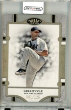 2024 Topps Tier One Gerrit Cole 54 Bronze Foil 081/125 Yankees