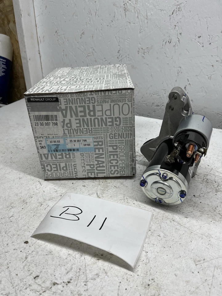 Napa Starter Motor For Renault Captur 0.9 TCE 90 23 30 007 79R - Image 2 of 3