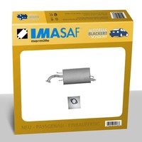 Imasaf ESD Auspuff Endtopf für Chevrolet + Daewoo Kalos 1.2 + 1.4
