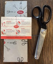 Vintage Clauss Dressmaking/ Sewing Scissors (ZipZag) Model 4- Made In USA Forged