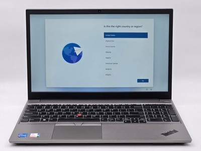 Lenovo ThinkPad E15 Gen 4 15'' FHD I5-1235U 512GB SSD 16GB W11P Webcam