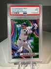 Shohei Ohtani 2024 Bowman's Best #33 *Green Mini Diamond* Numbered /99 MVP PSA 9