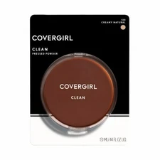 Covergirl Clean Pressed Powder 120 Creamy Natural Original Talc