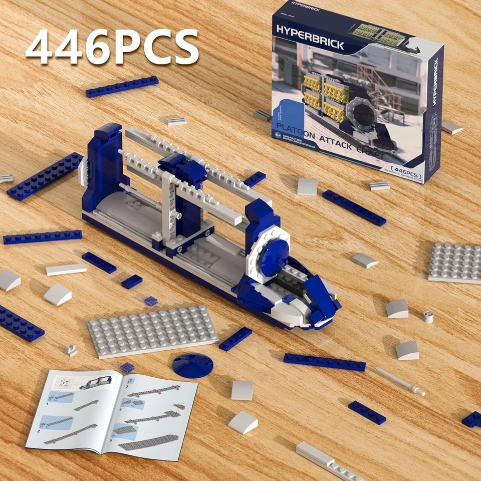 Ultimate Battle Pack: 33 Battle Droids & Pilot with Interlocking Craft Toy Set - Image 4 of 4