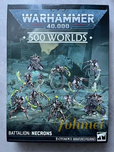 500 Worlds Battalion Necrons / Necron - Warhammer 40k ~ 0$ US TARIFFS ~