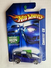 2006 Hot Wheels Kmart Exclusive Collector 154 CORVETTE C6 Blue Variant w/Pr5 Sp