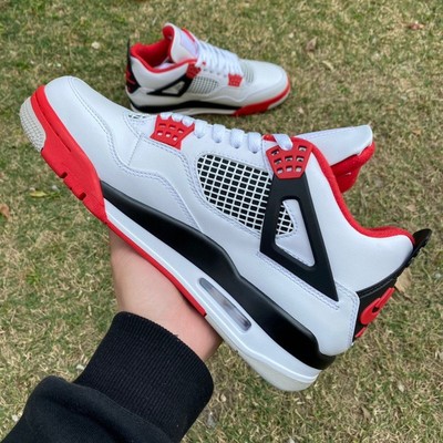 Size 9.5 - Jordan 4 Retro OG Mid Fire Red for sale online | eBay display picture 1