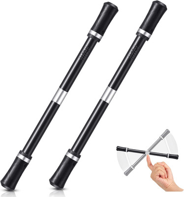2 Pieces Spinning Pen Rolling Finger Rotating Gaming Trick Pen Mod with Tutorial
