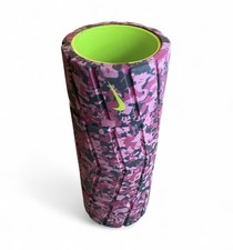 Nike Textured Foam Roller/pink camouflage pattern/ volt green interior / 13 Inch