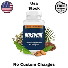 Advanced Men's Prostate Support Natural Supplement with Saw Palmetto, Vitamin D