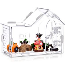 7.9 x 5.9 x 3.9 Inches Large Jumping Spider Enclosure Acrylic Tarantula Enclo...