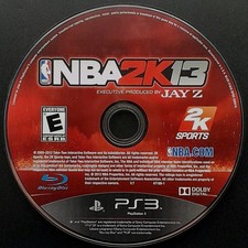 NBA 2K13 - PlayStation 3 - PS3 - Disc Only - Resurfaced/Tested