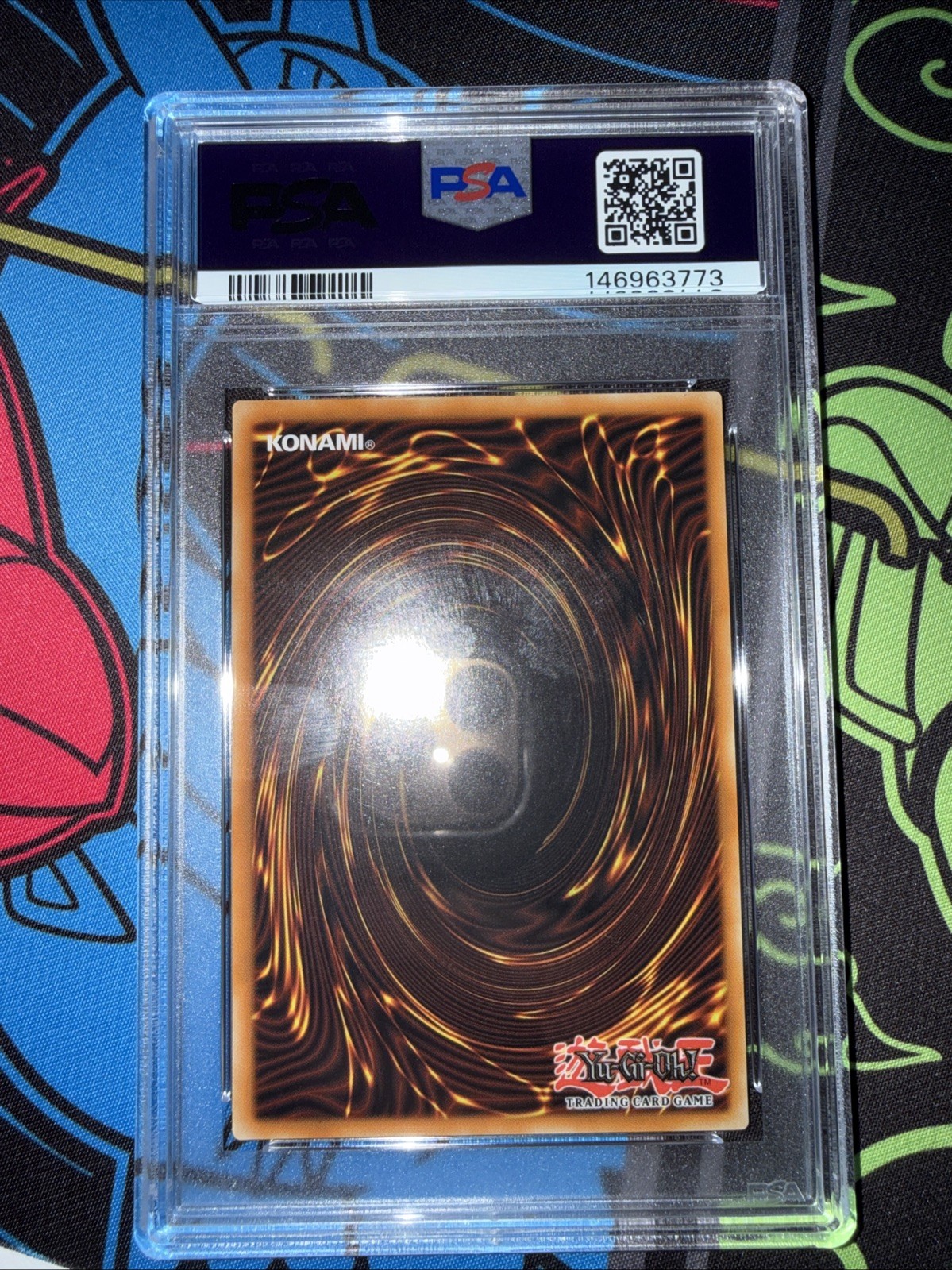 2024 Yu-Gi-Oh! Blue-Eyes White Dragon MP24-EN001 QCSR 1st Ed PSA 9 view 3