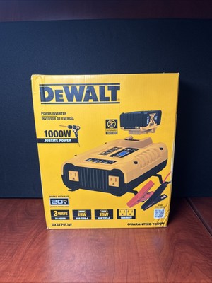 DeWalt DXAEPIP3W 20V MAX Power Inverter Bare Tool 1000W Jobsite Power New (5512)