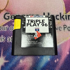 Triple Play 96 Sega Genesis Tested And Working!