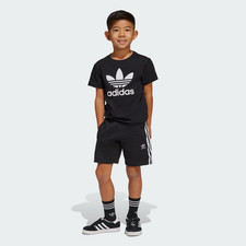  45 adidas Adicolor Shorts Tee Set Kids JC9155  Black  5T