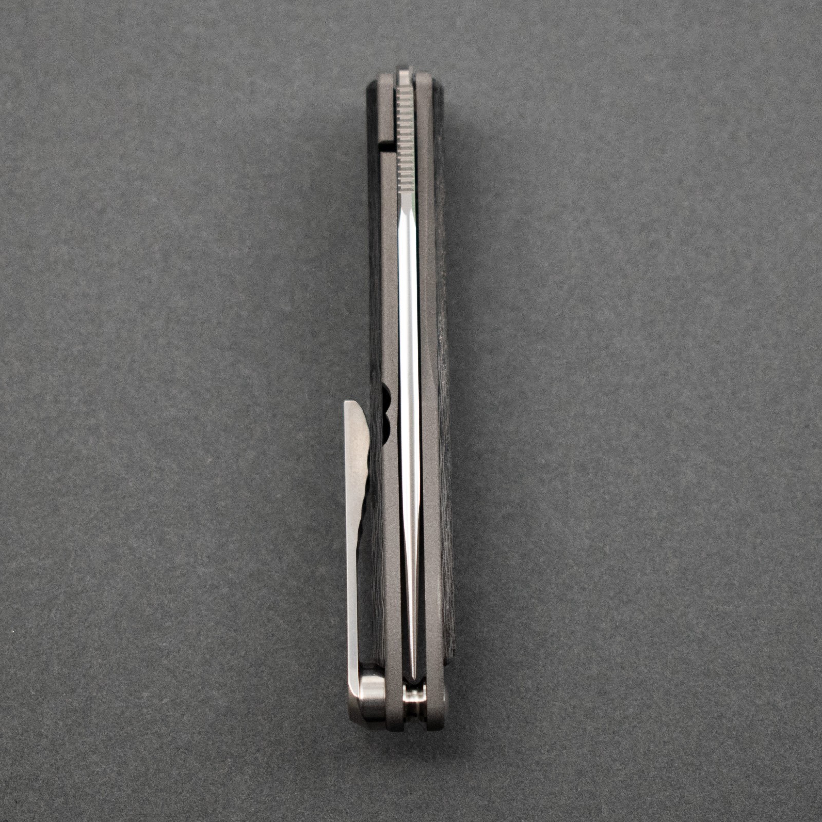 NEW! Chris Reeve Mnandi, Carbon Fiber Inlays (Gen 2), Polished Blade w/ Full Kit