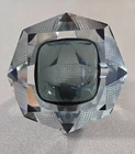 Vintage Murano Glass 'Sommerso' Ashtray