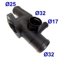 Meat & Doria KüHlmittelflansch FüR Audi TT 8N3 1.8 T 8N9 8L1 VW Golf IV 1J1