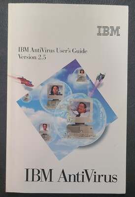 Vintage IBM AntiVirus User s Guide Manual Version 2.5 1996 DOS Windows 95 OS/2