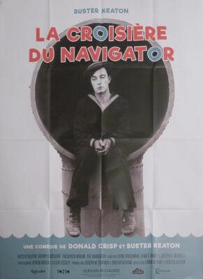 BUSTER KEATON - THE NAVIGATOR - BOOT / SCHIFF - NEUAUFLAGE GROSSES FRANZÖSISC...