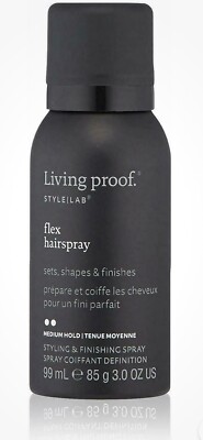 Living Proof Style Lab Flex Hairspray Travel Size 3 oz Can Set Shape Style NEW