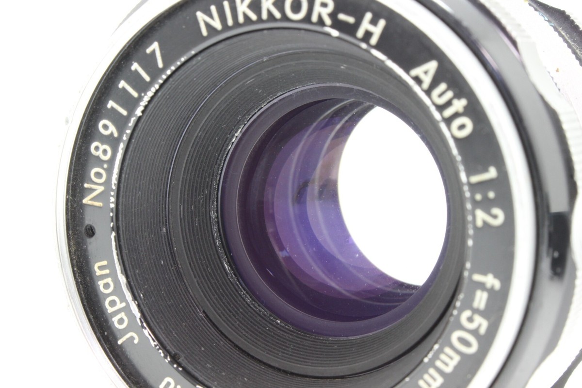 Nikon 50mm f2 非Ai MF Lens for F Mount Exc+5 ] Nikon Nikkor 50mm f/2 MF F Mount Non-Ai Standard