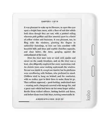 Kobo Libra 2 eReader 32GB 7” Waterproof Touchscreen WIFI White NEW 